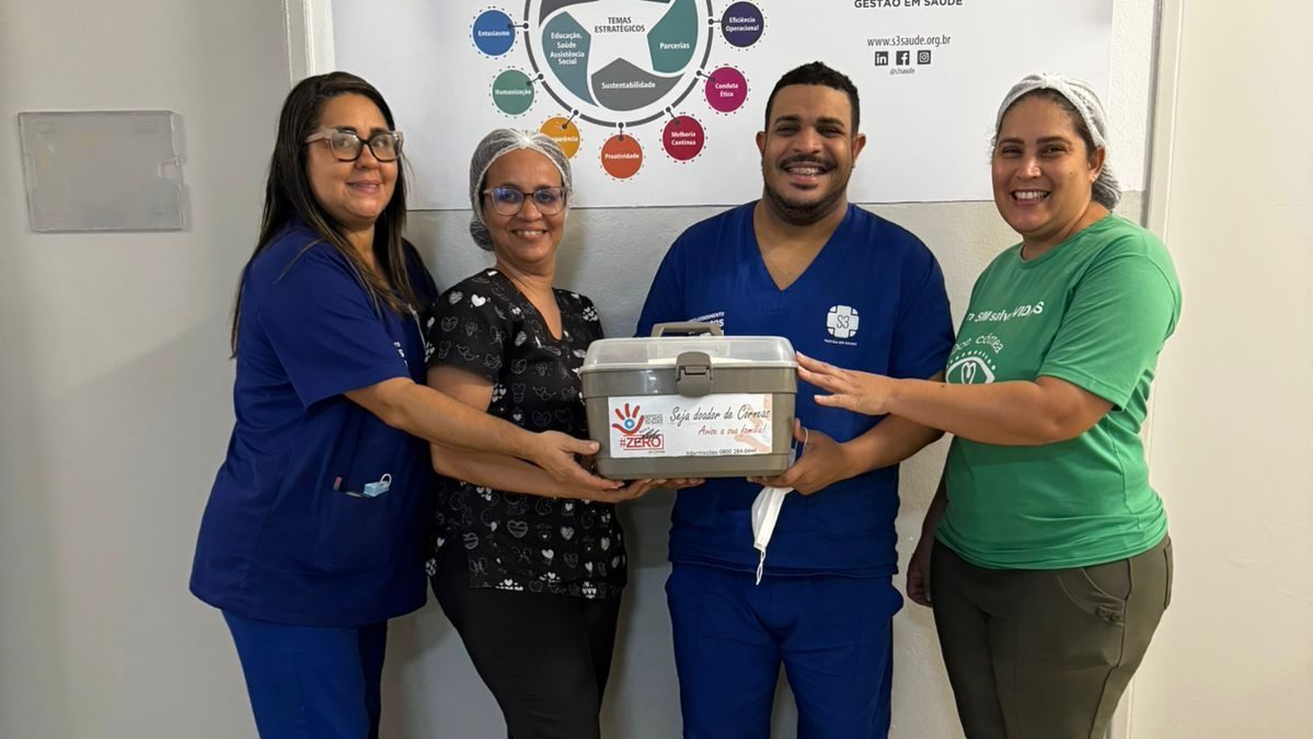 doação de córnea captada na PA são marcos